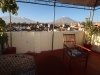 Our roof terrace with view of Misti