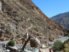 River crossing at the bottom of the canyon